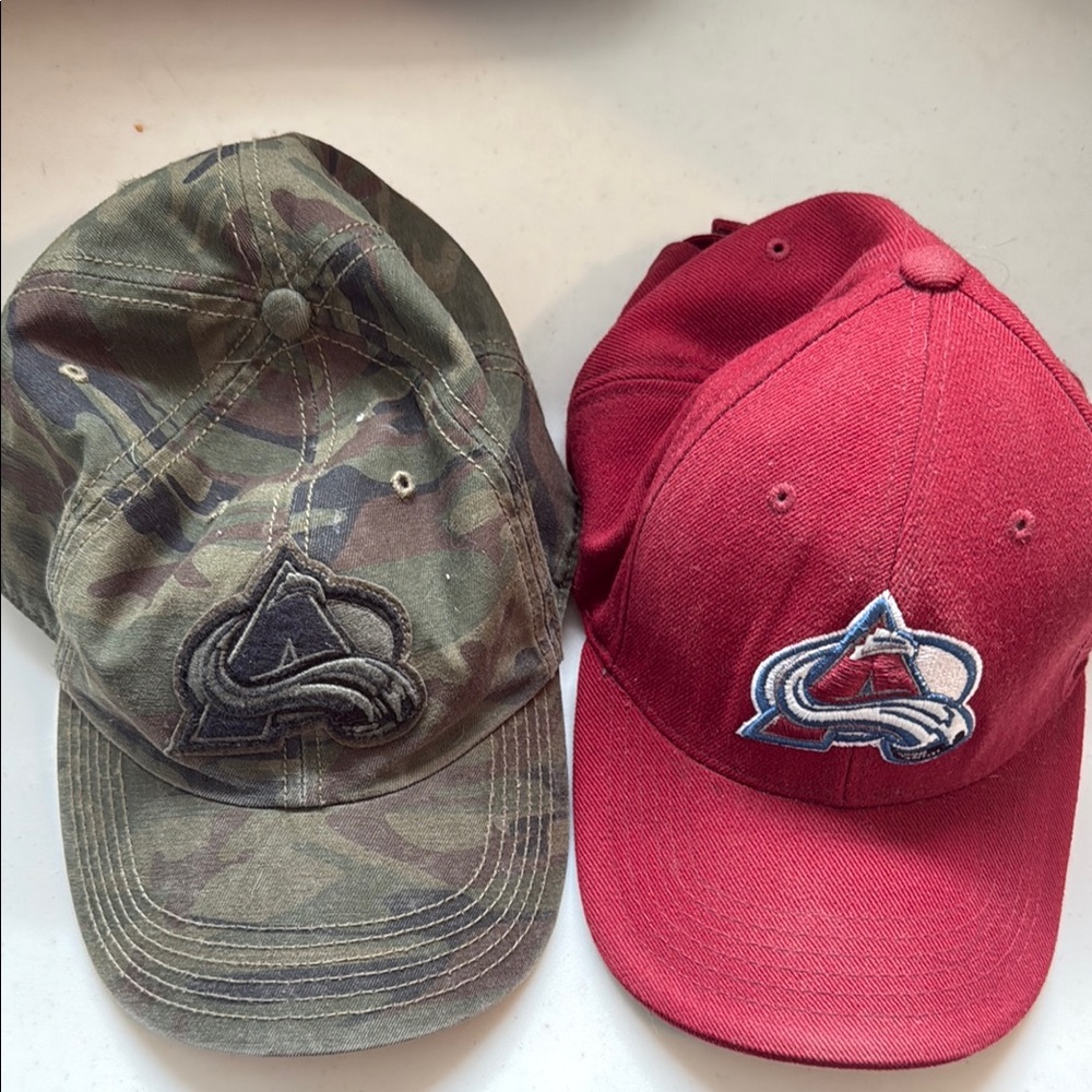 Colorado Avalanche hat bundle